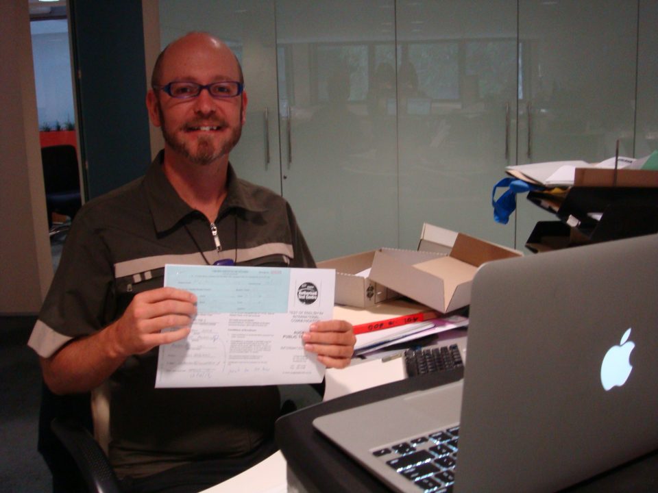 NZオフィスより~TOEICテストセンターへ行ってきました~