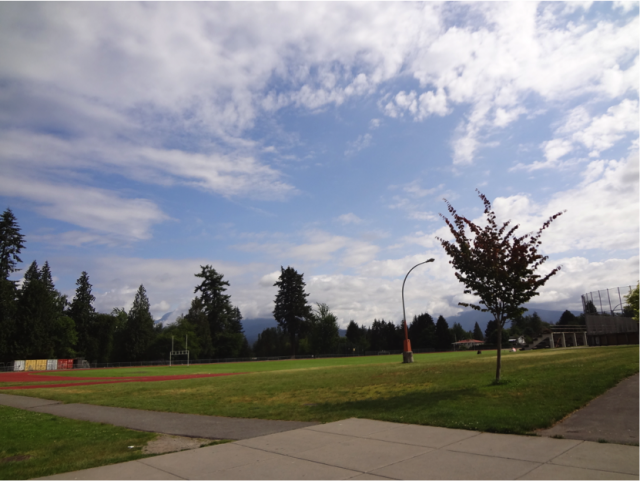 学校のグラウンド